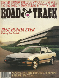 ROAD & TRACK 1983 MAY - PRELUDE, TRESER, IMSA 280ZX*